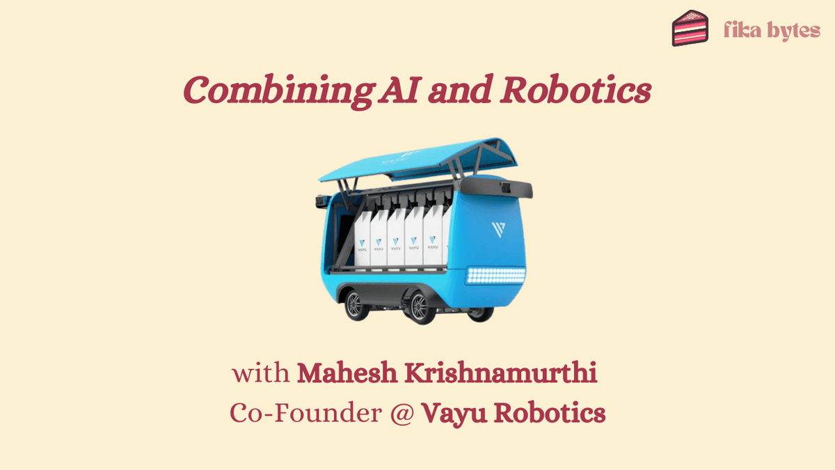 Episode 15 Mahesh Vayu Robotics Header Image