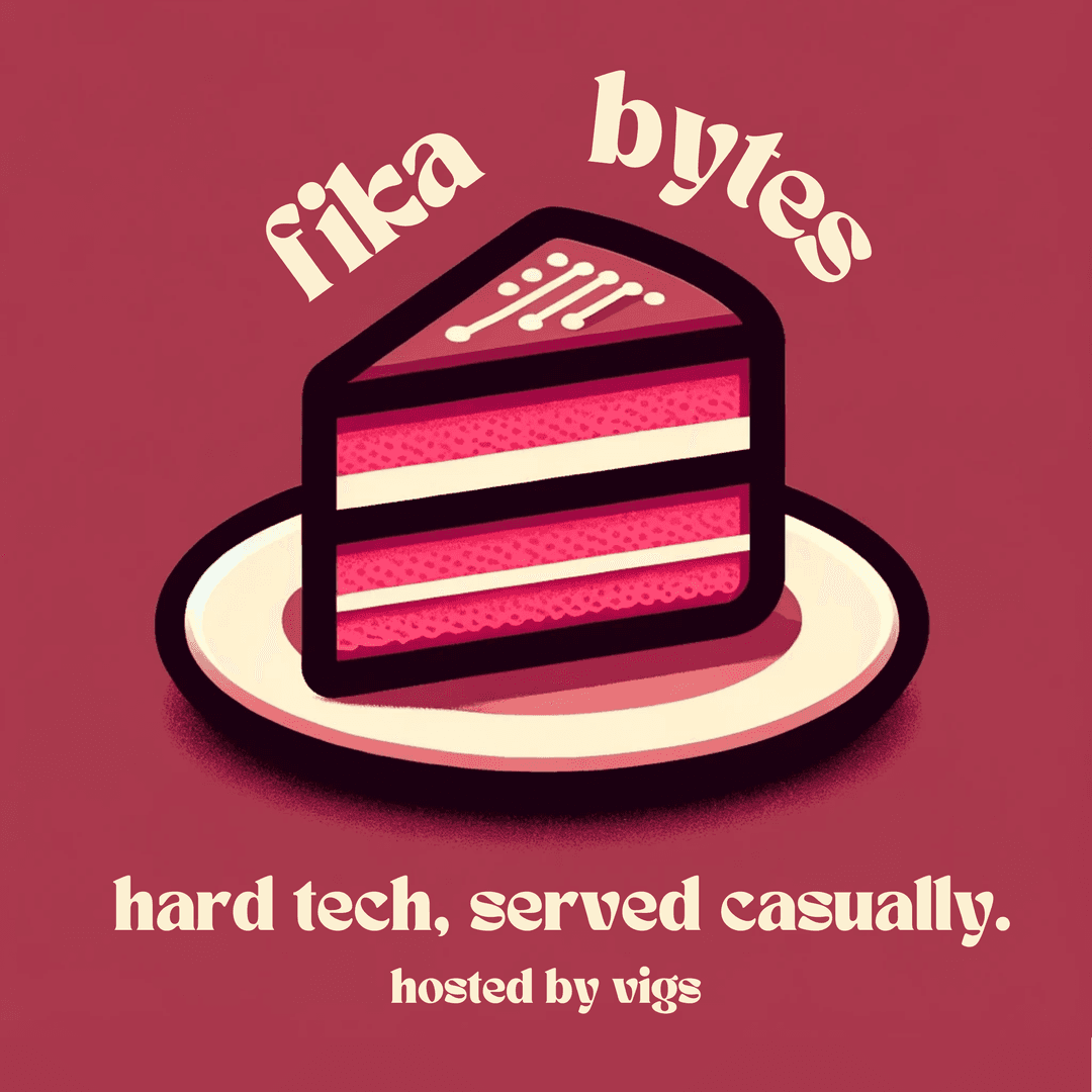 Fika Bytes Podcast Cover Artwork